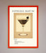 Espresso Martini Cocktail Framed Print - Hi Society