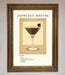 Espresso Martini Cocktail Framed Print - Hi Society