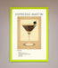 Espresso Martini Cocktail Framed Print - Hi Society