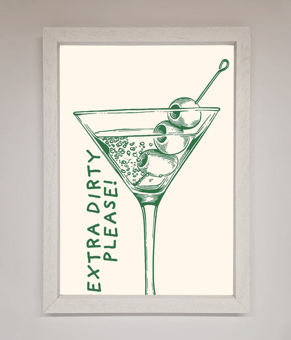 Extra Dirty Please Framed Poster - Hi Society