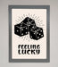 Feeling Lucky Framed Poster - Hi Society