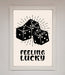 Feeling Lucky Framed Poster - Hi Society