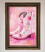 Floral Cowboy Boots Framed Poster - Hi Society
