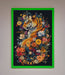 Floral Garden Tiger Framed Wall Art - Hi Society