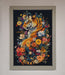 Floral Garden Tiger Framed Wall Art - Hi Society