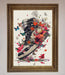 Floral Sneakers Framed Print - Hi Society