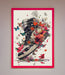Floral Sneakers Framed Print - Hi Society