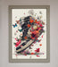 Floral Sneakers Framed Print - Hi Society
