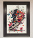 Floral Sneakers Framed Print - Hi Society
