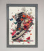 Floral Sneakers Framed Print - Hi Society