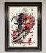 Floral Sneakers Framed Print - Hi Society