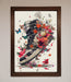 Floral Sneakers Framed Print - Hi Society