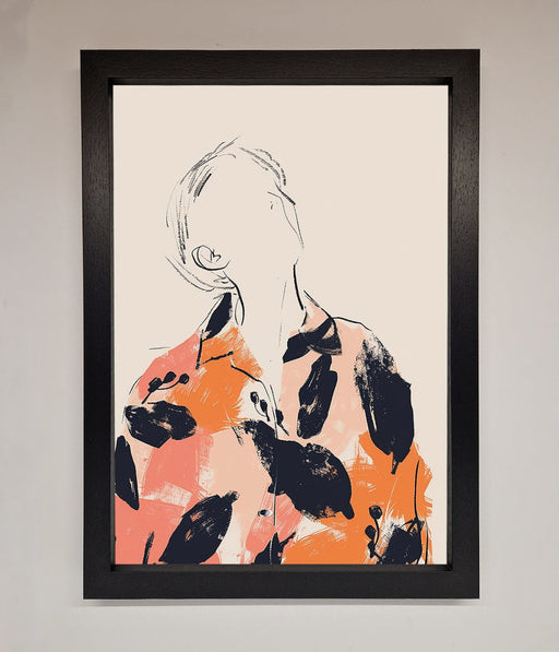Floral Thinker Framed Wall Art - Hi Society