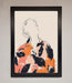 Floral Thinker Framed Wall Art - Hi Society