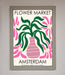 Flower Market Amsterdam Framed Poster - Hi Society