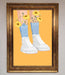 Flowers In Socks Framed Poster - Hi Society