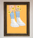 Flowers In Socks Framed Poster - Hi Society