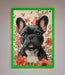 French Bulldog In Flowers Framed Print - Hi Society