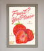 Fruit Yes Please Framed Poster - Hi Society