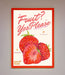 Fruit Yes Please Framed Poster - Hi Society