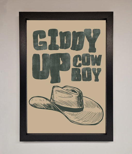 Giddy Up Framed Poster - Hi Society