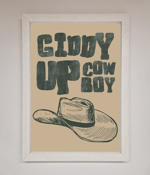 Giddy Up Framed Poster - Hi Society