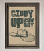 Giddy Up Framed Poster - Hi Society