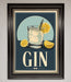 Gin Illustration Framed Poster - Hi Society