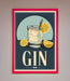 Gin Illustration Framed Poster - Hi Society