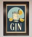 Gin Illustration Framed Poster - Hi Society