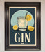 Gin Illustration Framed Poster - Hi Society