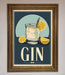 Gin Illustration Framed Poster - Hi Society