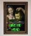 Give Me Head Renaissance Framed Poster - Hi Society