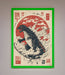 Godzilla Rises Red Sun Framed Poster - Hi Society