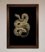 Golden Serpent Framed Wall Art - Hi Society
