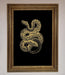 Golden Serpent Framed Wall Art - Hi Society