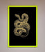 Golden Serpent Framed Wall Art - Hi Society