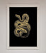 Golden Serpent Framed Wall Art - Hi Society