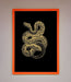 Golden Serpent Framed Wall Art - Hi Society