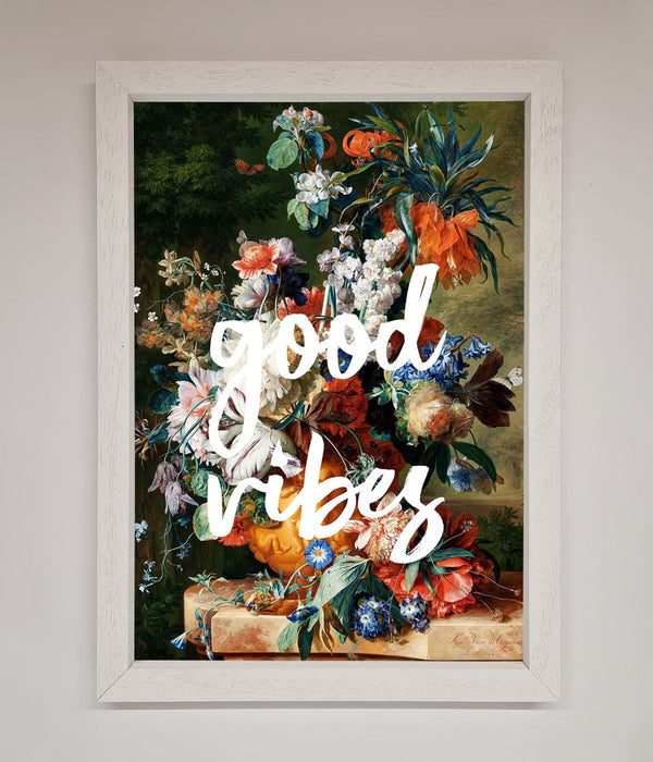 Good Vibes Framed Wall Art - Hi Society