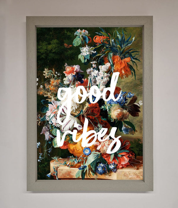 Good Vibes Framed Wall Art - Hi Society