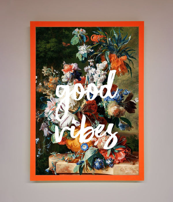 Good Vibes Framed Wall Art - Hi Society