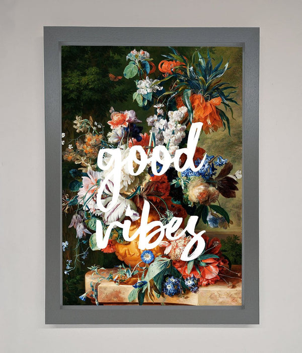 Good Vibes Framed Wall Art - Hi Society