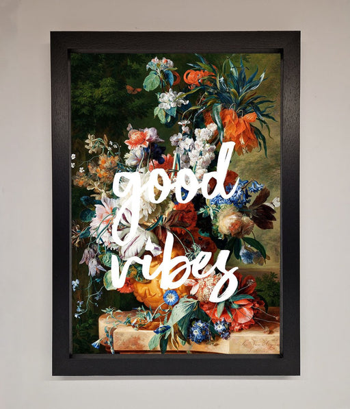 Good Vibes Framed Wall Art - Hi Society