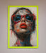 Graffiti Lady Glasses Framed Wall Art - Hi Society