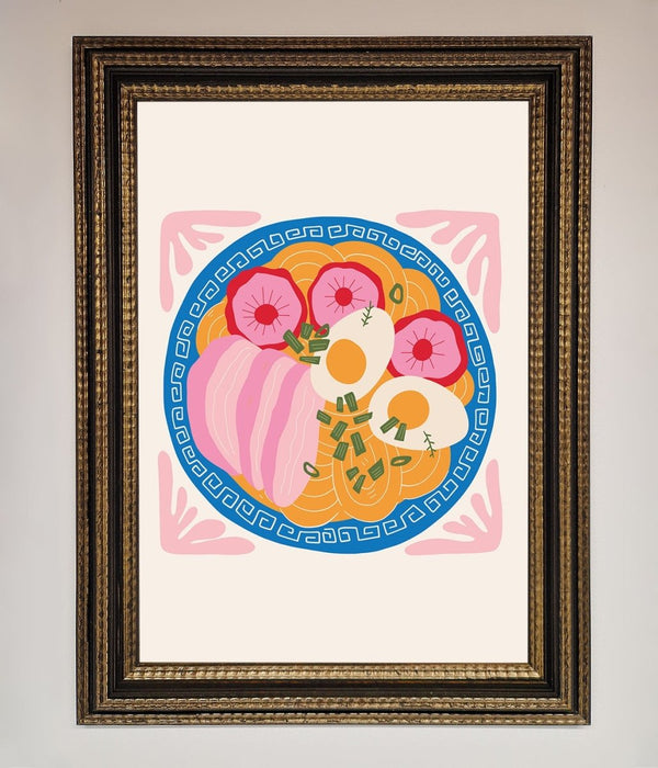Greek Breakfast Framed Poster - Hi Society