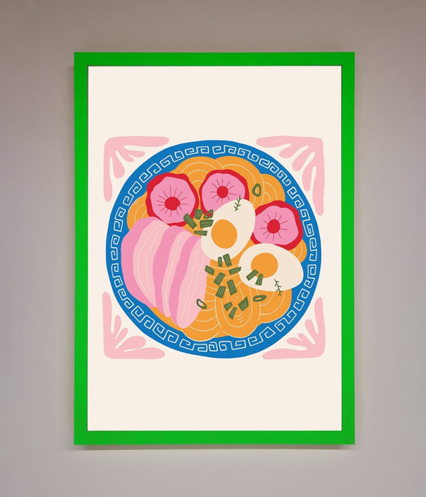 Greek Breakfast Framed Poster - Hi Society