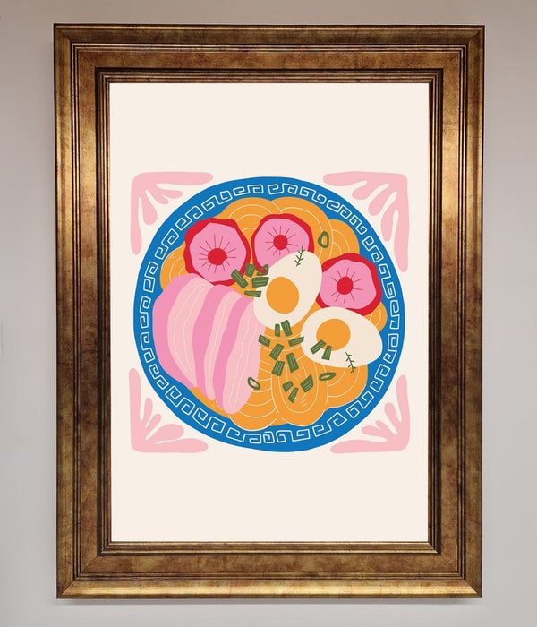 Greek Breakfast Framed Poster - Hi Society