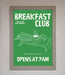 Green Breakfast Club Framed Wall Art - Hi Society