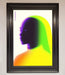 Green To Yellow Woman Framed Poster - Hi Society